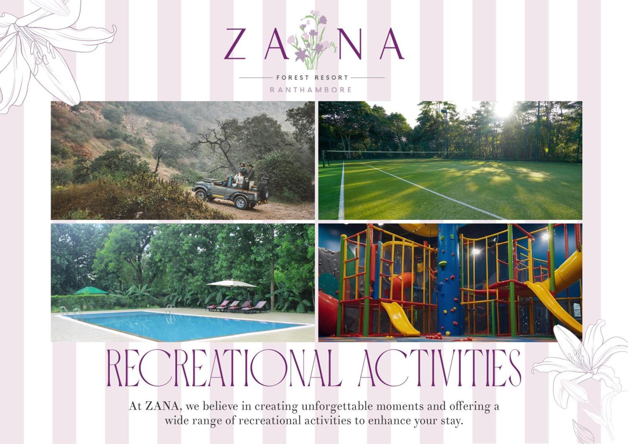 Zana Luxury Forest Resort, Ranthambore サワイ・マドプール エクステリア 写真